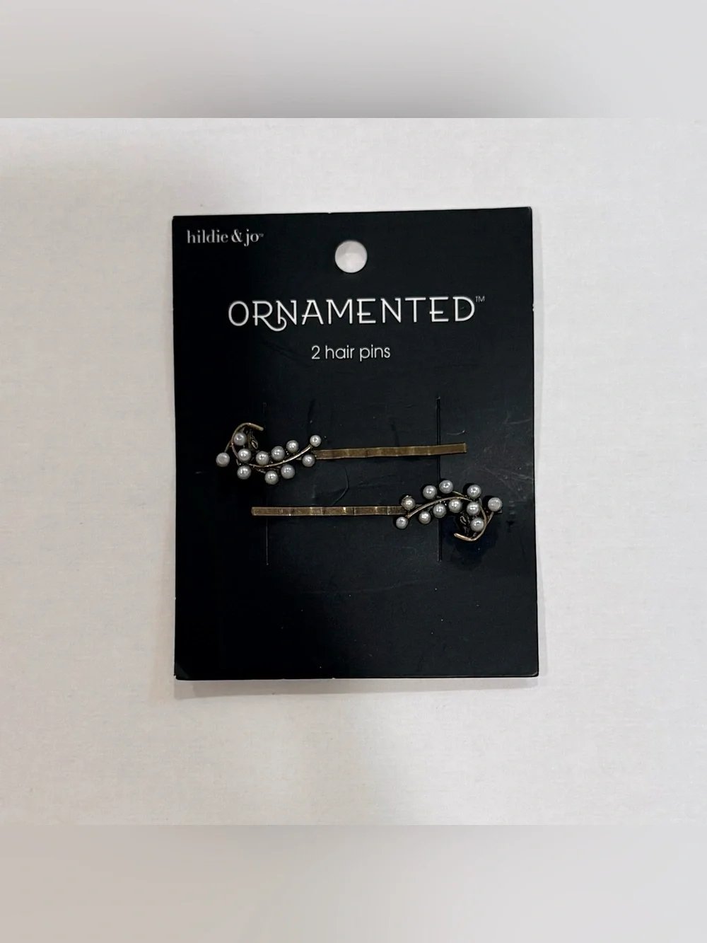 NEW hildie & jo ornamented 2 Hair Pins